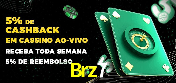 Promoções do cassino ao Vivo Brz7